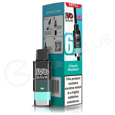 Classic Menthol IVG Savr Refill Pack