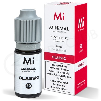 Classic Nic Salt E-Liquid by Minimal