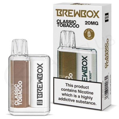 Classic Tobacco Brew Box Disposable Vape