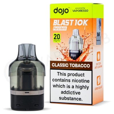 Classic Tobacco Dojo Blast 10K Refill Pack