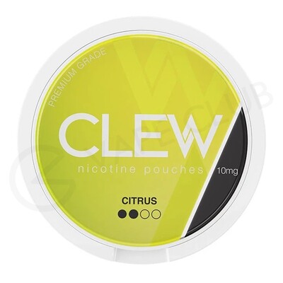 Clew Citrus Nicotine Pouches