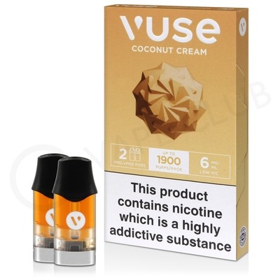 Coconut Cream Nic Salt Epod Prefilled Pod by Vuse