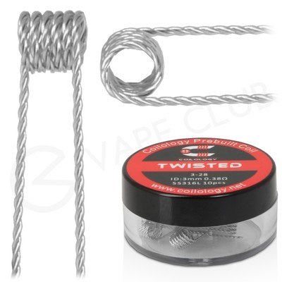 Coilology Twisted Premade Coils