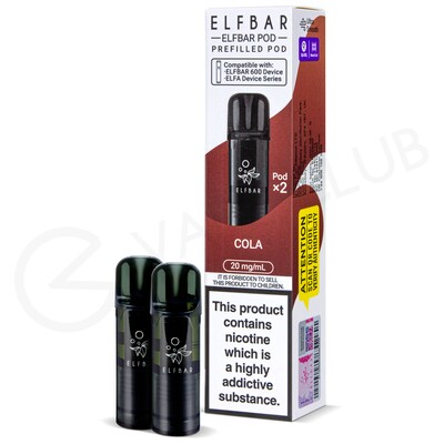 Cola Elf Bar 600 Prefilled Pods