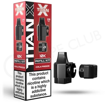 Cola Freeze Titan X Refill Pack