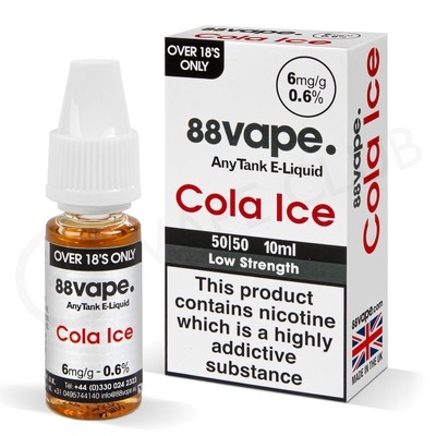 Cola Ice E-Liquid by 88Vape Any Tank