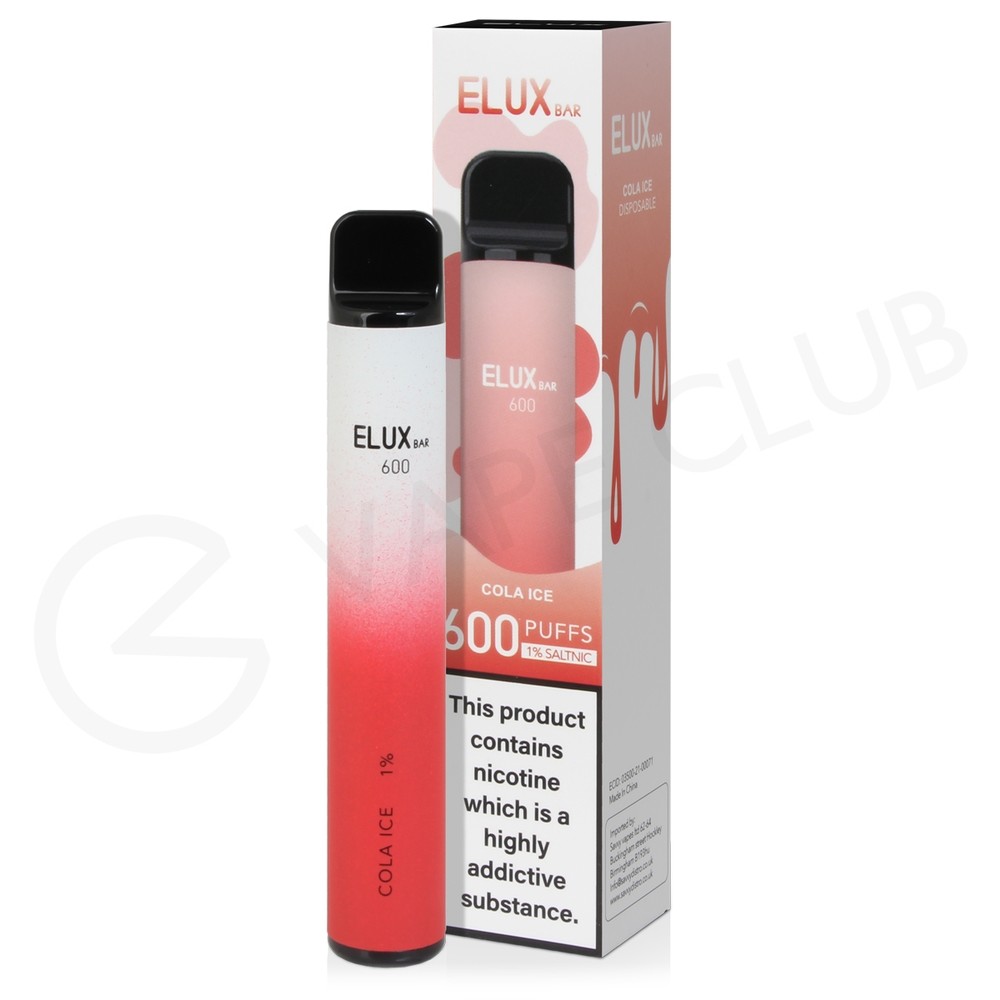 Cola Ice Elux Bar 600 Disposable Vape