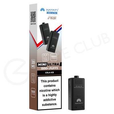 Cola Ice Hayati Mini Ultra Prefilled Pods