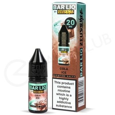 Cola Ice Nic Salt E-Liquid by Bar Liq