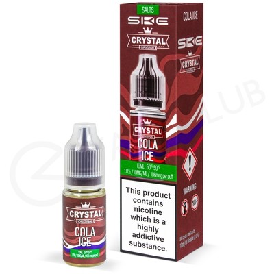 Cola Ice Nic Salt E-Liquid by Crystal Original