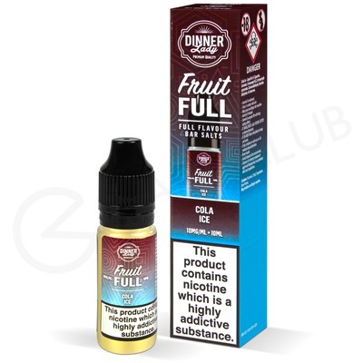 Cola Ice Nic Salt E-Liquid by Dinner Lady Fruit Full