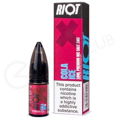 Cola Ice Nic Salt E-Liquid by Riot X