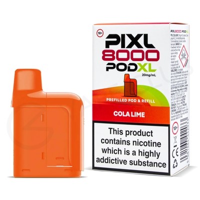 Cola Lime Pixl 8000 Refill Pack
