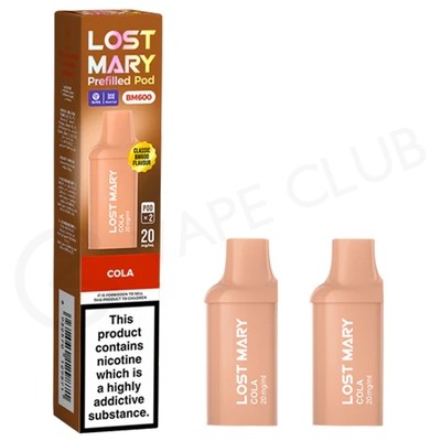 Cola Lost Mary BM600 Prefilled Pods