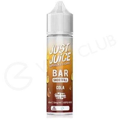 Cola Saltfill E-Liquid by Just Juice Bar 40ml