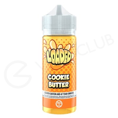 Cookie Butter Shortfill E-Liquid by Loaded 100ml