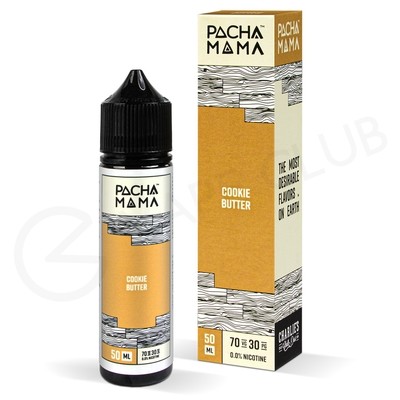 Cookie Butter Shortfill E-Liquid by Pacha Mama Dessert 50ml