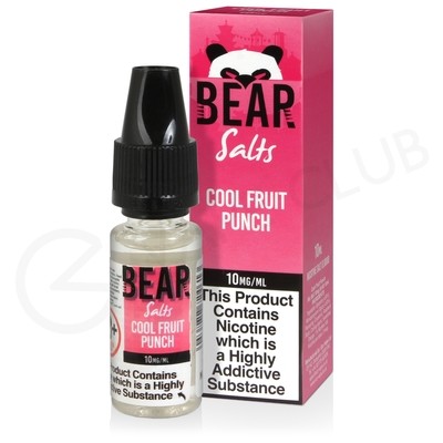 Cool Fruit Punch Nic Salt E-Liquid by Bear Salts