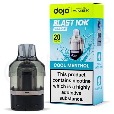 Cool Menthol Dojo Blast 10K Refill Pack