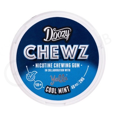 Cool Mint Doozy Chewz Nicotine Chewing Gum