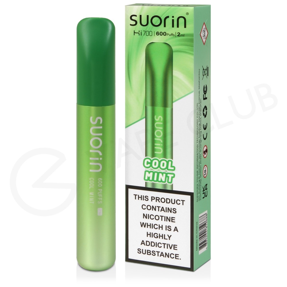 Cool Mint Suorin HI700 Disposable Vape