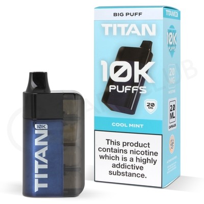 Cool Mint Titan 10K Disposable Vape