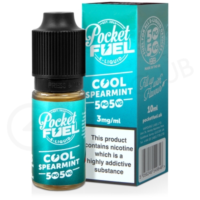 Cool Spearmint E-Liquid by Pocket Fuel 50/50