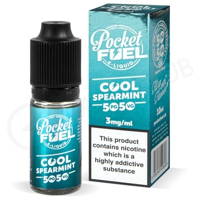 Cool Spearmint E-Liquid by Pocket Fuel 50/50