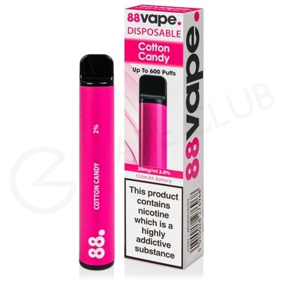 Cotton Candy 88Vape Disposable Device