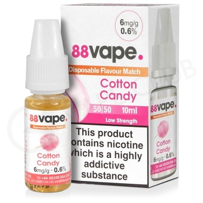 Cotton Candy E-Liquid by 88Vape Any Tank