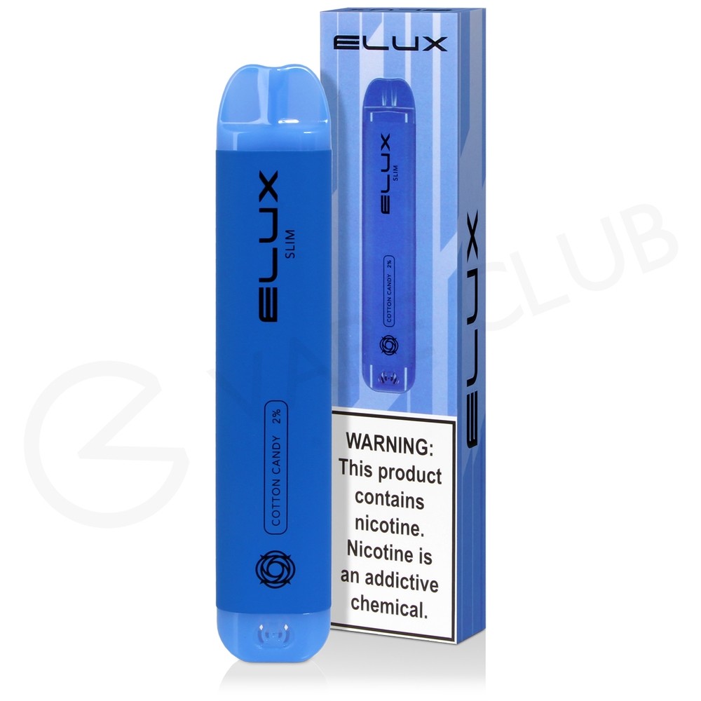 Cotton Candy Elux Slim Disposable Vape
