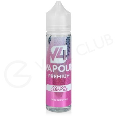 Cotton Candy Ice Shortfill E-Liquid by V4 Vapour Premium 50ml