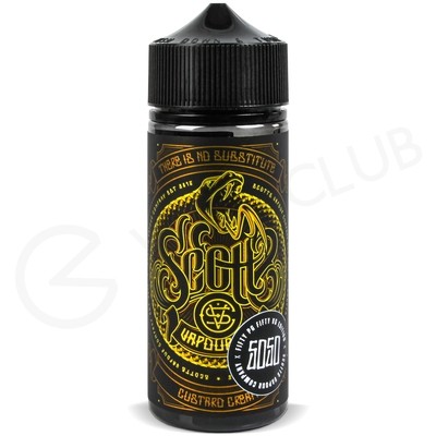 Custard Cream 50VG Shortfill E-Liquid by Scotts 100ml