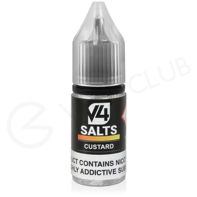 Custard Nic Salt E-Liquid by V4 VAPOUR