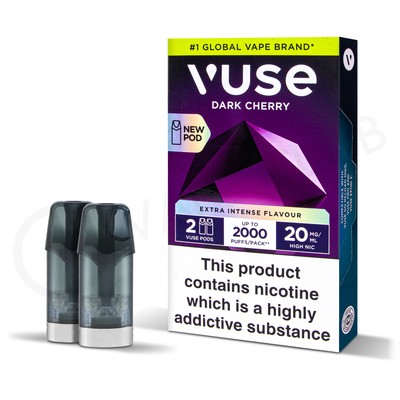 Dark Cherry Vuse Extra Intense Prefilled Pods