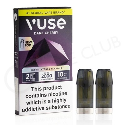 Dark Cherry Vuse Extra Intense Prefilled Pods