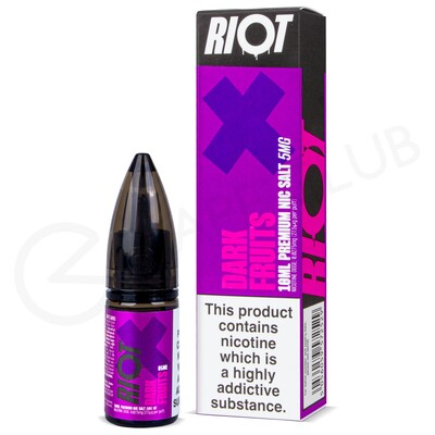 Dark Fruits Nic Salt E-Liquid by Riot X