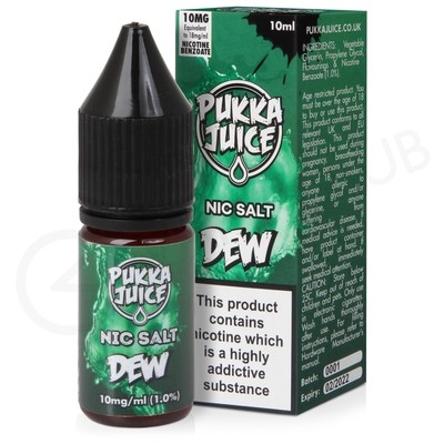 Dew Nic Salt E-Liquid by Pukka Juice