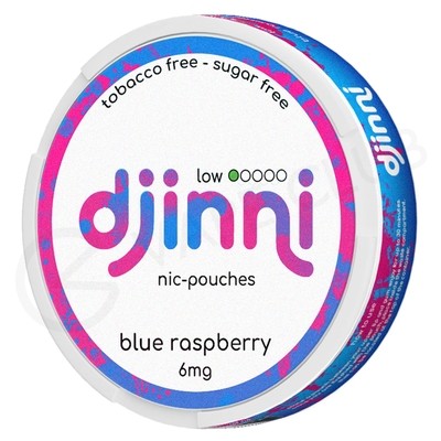 Djinni Blue Raspberry Nicotine Pouches