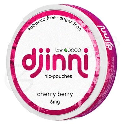 Djinni Cherry Berry Nicotine Pouches