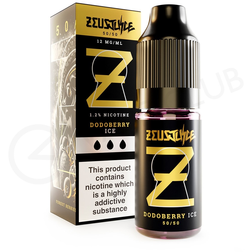 Dodoberry Ice Zeus Juice E-Liquid - 3 for £10