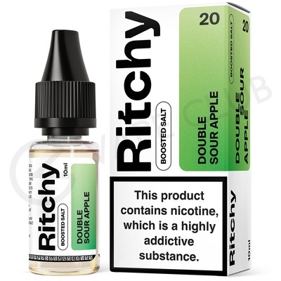 Double Sour Apple Nic Salt E-Liquid by Ritchy