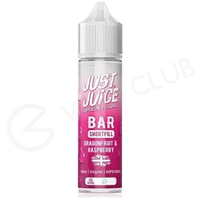 Dragonfruit & Raspberry Saltfill E-Liquid by Just Juice Bar 40ml