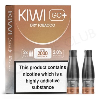 Dry Tobacco Kiwi Go Plus Prefilled Pods