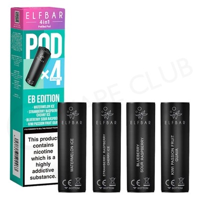 EB Edition Elf Bar 4 in 1 Prefilled Pods