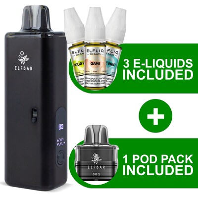 Elf Bar Elfx Mega Vape Kit Bundle Deal