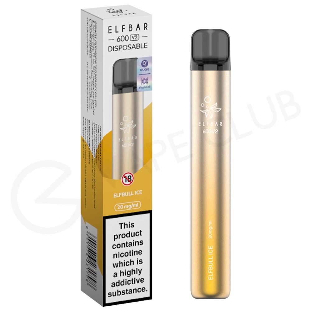 Elfbull Ice Elf Bar 600 V2 Disposable Vape