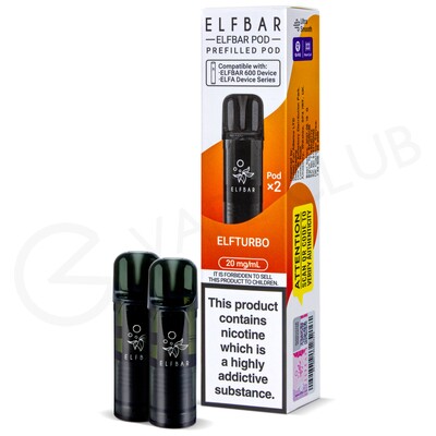 Elfturbo Elf Bar 600 Prefilled Pods