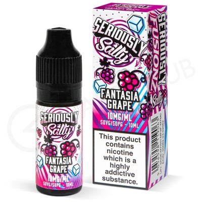 Fantasia Grape Nic Salt E-Liquid by Seriously Fusionz