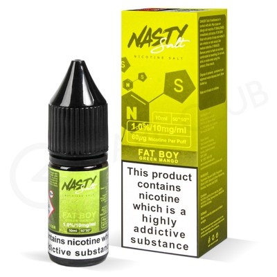 Fat Boy Nic Salt E-Liquid by Nasty Salts